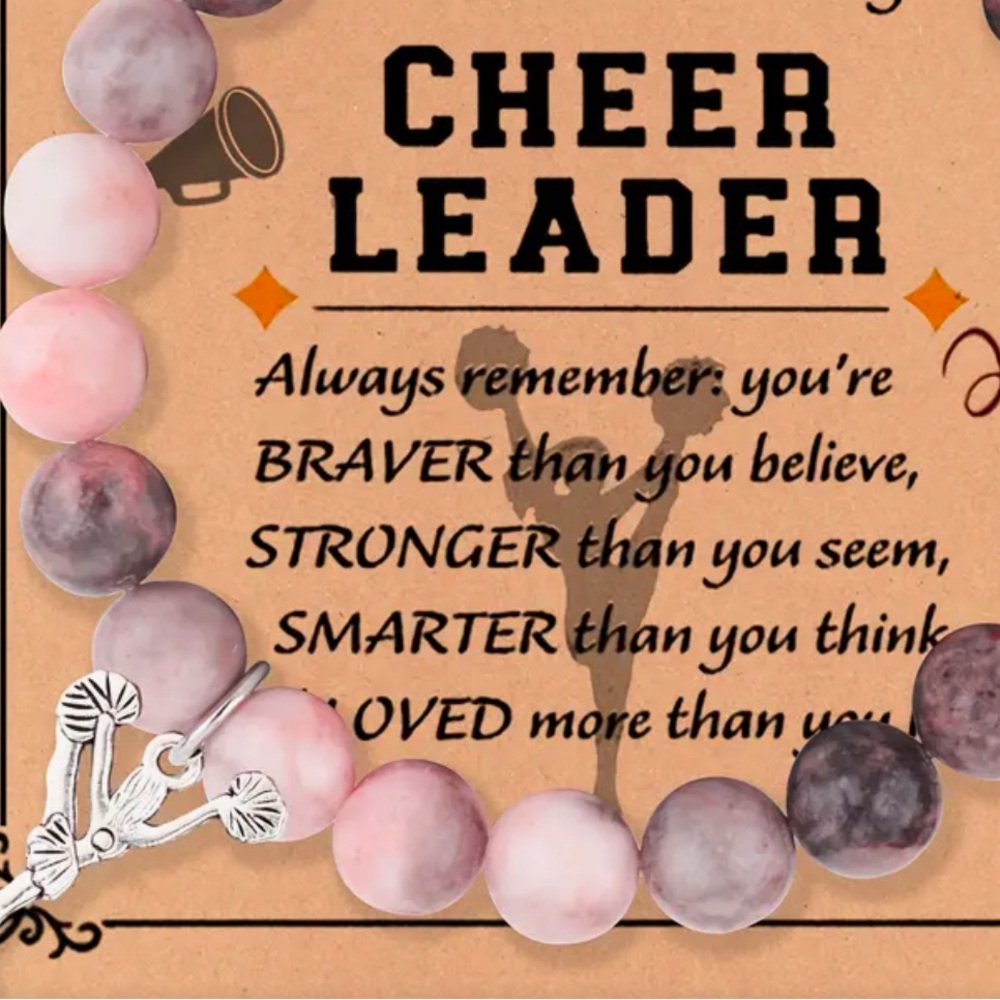 Cheerleader bracelet